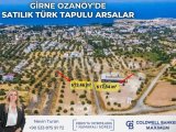 Kaçırılmayacak Fırsat Kıbrıs Girne Ozanköy de Koçanlar Hazır Ful Deniz Manzaralı Türk Tapulu Arsa