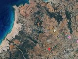 Dipkarpaz'da satılık deniz manzaralı, inşaat izni olan arsa