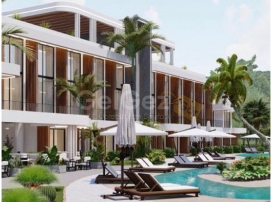 İskele Long Beach Bölgesinde Muhteşem Satılık Stüdyo Daire
