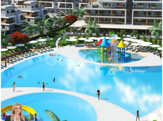 İskele Long Beach’te Denize Yürüme Mesafesinde, Taşınmaya Hazır Ful Eşyalı, 50 Ay Vade ile 2+1 Daireler Seni Bekliyor