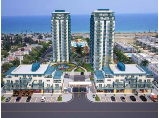 Kaçırılmayacak Kampanya İskele Longbeach de Denize Yürüme Mesafesinde Taşınmaya Hazır Ful Eşyalı 50 Ay Vadeli Stüdyo Daireler