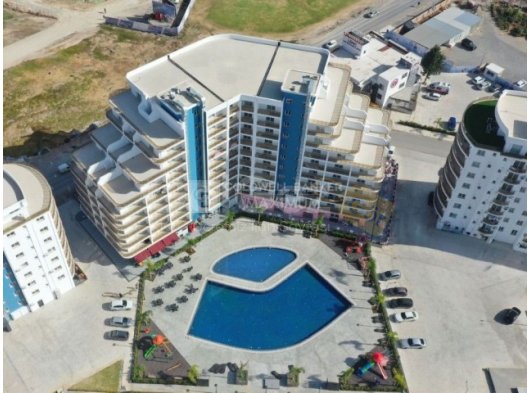 Kaçırılmayacak Kampanya İskele Longbeach de Denize Yürüme Mesafesinde Taşınmaya Hazır Ful Eşyalı 50 Ay Vadeli 1+1 Daireler