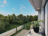 Kıbrıs Lefkoşa Minareliköy de Havuzlu Sitede Satılık Ödeme Planlı 1+1 Daireler