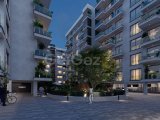Kıbrıs Lefkoşa Minareliköy de Havuzlu Sitede Satılık Ödeme Planlı 1+1 Daireler