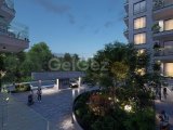 Kıbrıs Lefkoşa Minareliköy de Havuzlu Sitede Satılık Ödeme Planlı 1+1 Daireler