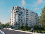 Kıbrıs Lefkoşa Minareliköy de Havuzlu Sitede Satılık Ödeme Planlı 1+1 Daireler