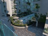 Kıbrıs Lefkoşa Minareliköy de Havuzlu Sitede Satılık Ödeme Planlı 1+1 Daireler