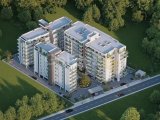 Kıbrıs Lefkoşa Minareliköy de Havuzlu Sitede Satılık Ödeme Planlı 1+1 Daireler