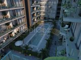 Kıbrıs Lefkoşa Minareliköy de Havuzlu Sitede Satılık Ödeme Planlı 1+1 Daireler