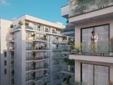 Kıbrıs Lefkoşa Minareliköy de Havuzlu Sitede Satılık Ödeme Planlı 1+1 Daireler