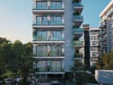 Kıbrıs Lefkoşa Minareliköy de Havuzlu Sitede Satılık Ödeme Planlı 1+1 Daireler