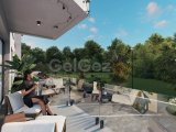 Kıbrıs Lefkoşa Minareliköy de Havuzlu Sitede Satılık Ödeme Planlı 2+1 Daireler