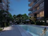 Kıbrıs Lefkoşa Minareliköy de Havuzlu Sitede Satılık Ödeme Planlı 2+1 Daireler