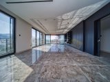 KKTC Girne Bellapais'te Deniz ve Dağ Manzaralı Ultra Lüks Satılık 3+1 Penthouse
