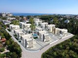 Girne Çatalköyde Cratos Otel karşısı satılık 4+1 lüks villalar