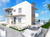 Girne Çatalköyde Cratos Otel karşısı satılık 4+1 lüks villalar