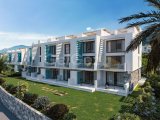 KKTC Girne Esentepe'nin En Donanımlı Sitesinde Denize Yakın Satılık 1+0 Havuz Cepheli Daire