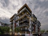 KKTC Girne Merkezde Site İçerisinde Ödeme Planlı Satılık 1+1 Lüks Residence Daireler