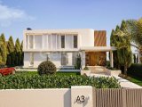 Kıbrıs Girne Karmi Bölgesinde Ful Deniz Manzaralı Ultra Lüks 5+1 Satılık Villalar