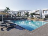 KKTC Girne Karşıyaka'da Site İçerisinde Ödeme Planlı Satılık 2+1 Teraslı Penthouse Daire
