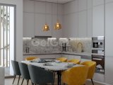 KKTC Girne Karşıyaka'da Site İçerisinde Ödeme Planlı Satılık 2+1 Teraslı Penthouse Daire