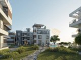 Kıbrıs Girne Lapta Bölgesinde Türk Tapulu Havuzlu Site İçerisinde Satılık 2+1 Daire