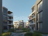 Kıbrıs Girne Lapta Bölgesinde Türk Tapulu Havuzlu Site İçerisinde Satılık 2+1 Daire