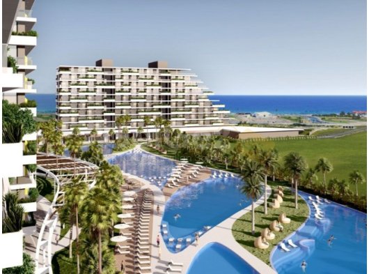 KKTC İskele'nin En İyi Projesi Grand Sapphire'de F Blokta Ödeme Planlı Satılık 2+1 Fırsat Daire