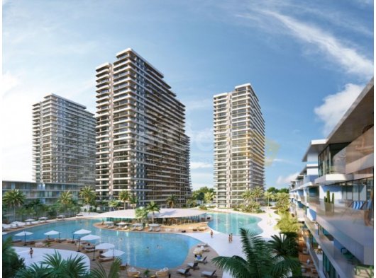 KKTC İskele'nin En İyi Projesi Grand Sapphire Blu'da Ödeme Planlı Satılık Fırsat 1+0 Daire
