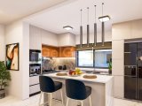 KKTC İskele Long Beach'te Merit Royal Garden'a 750 Metre Site İçerisinde Satılık 3+1 İkiz Villa