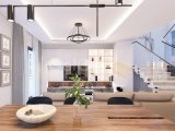 KKTC İskele Long Beach'te Merit Royal Garden'a 750 Metre Site İçerisinde Satılık 3+1 İkiz Villa