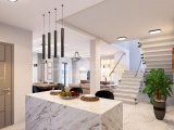 KKTC İskele Long Beach'te Merit Royal Garden'a 750 Metre Site İçerisinde Satılık 3+1 İkiz Villa