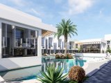 KKTC İskele Long Beach'te Merit Royal Garden'a 750 Metre Site İçerisinde Satılık 1+1 Lüks Dublex Penthouse Daireler