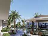 KKTC İskele Long Beach'te Merit Royal Garden'a 750 Metre Site İçerisinde Satılık 1+1 Lüks Dublex Penthouse Daireler