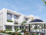 KKTC İskele Long Beach'te Merit Royal Garden'a 750 Metre Site İçerisinde Satılık 2+1 Lüks Penthouse Daireler