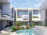 KKTC İskele Long Beach'te Merit Royal Garden'a 750 Metre Site İçerisinde Satılık 4+1 Lüks Penthouse Daireler
