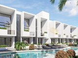 KKTC İskele Long Beach'te Merit Royal Garden'a 750 Metre Site İçerisinde Satılık 2+1 Lüks Penthouse Daireler