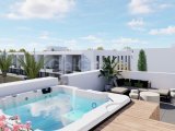 KKTC İskele Long Beach'te Merit Royal Garden'a 750 Metre Site İçerisinde Satılık 2+1 Lüks Penthouse Daireler