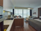 KKTC İskele'nin En İyi Projesi Grand Sapphire'de C Blokta Deniz Manzaralı Satılık 1+0 Fırsat Daire