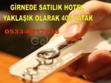 GİRNEDE SATILIK 380 YATAKLI HOTEL - 05338517636 - 05428517636 HASAN YALKIN