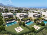 Girne Çatalköy bölgesinde 4+1 ve 3+1 satılık lüks villalar