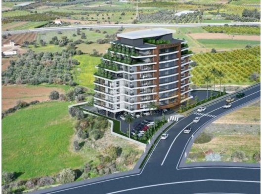 Güzelyurt Cengiz köy bölgesinde 8 kat imarlı projesiyle birlikte yatırım fırsatı sunan satılık arsa