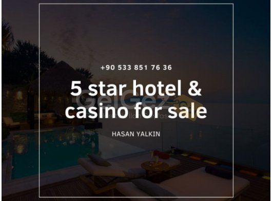 5 yıldızlı satılık casinolu otel