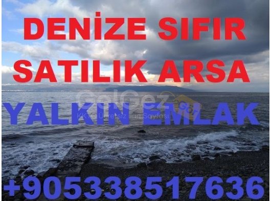 GİRNE'DE SATILIK KARŞIYAKA'DA DENİZE SIFIR MUHTEŞEM BİR ARSA