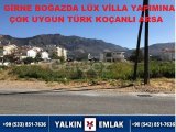 GİRNE BOĞAZDA LÜX VİLLA YAPIMINA UYGUN SATILIK TÜRK KOÇANLI ARSA