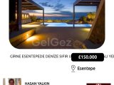 GİRNE ESENTEPEDE DENİZE SIFIR ULTRA LUX FUL EŞYALI YENİ VİLLA