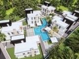 6 VİLLA VİZELENMİŞ PROJESİ İLE SATILIK 2 DÖNÜM ARSA