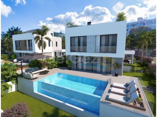 Girne Çatalköy'de satılık lüks 4+1 villa!