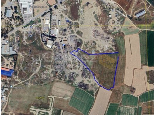 Lefkoşa, Haspolat bölgesinde satılık 73 dönüm tarla