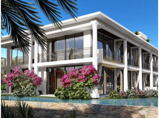 Girne Esentepe'de Denize Sıfır Eşyalı 1+1 Bahçeli Daireler!